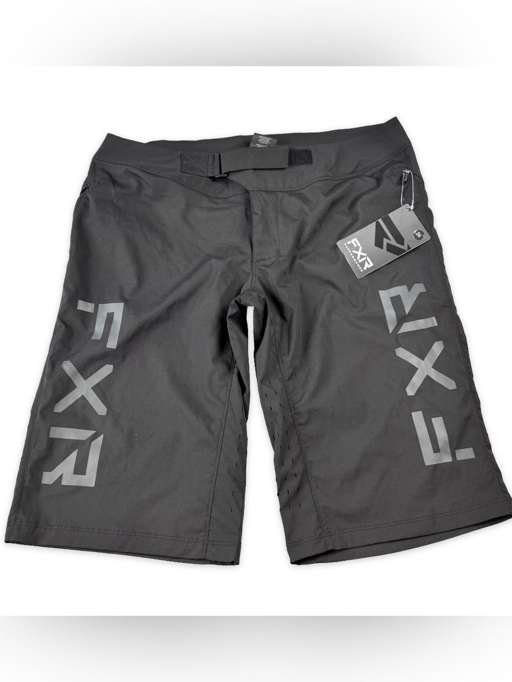 FXR Revo MTB Shorts Mens Size 34 Black Ventilated Mountain Bike Cycling NWT